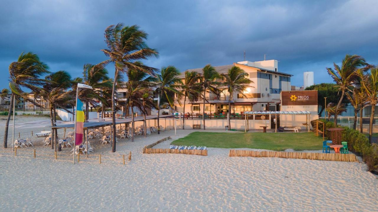 Milos Beach Hotel Акірас Екстер'єр фото