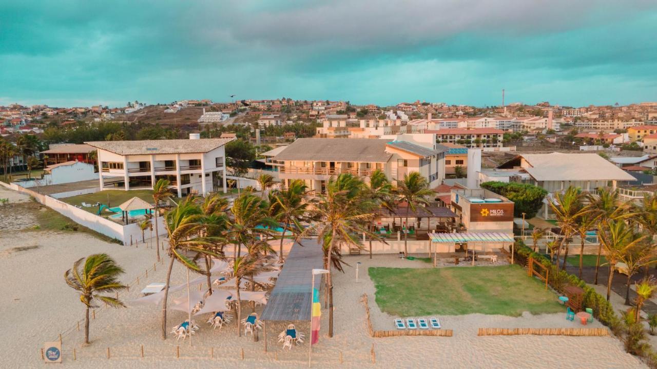 Milos Beach Hotel Акірас Екстер'єр фото