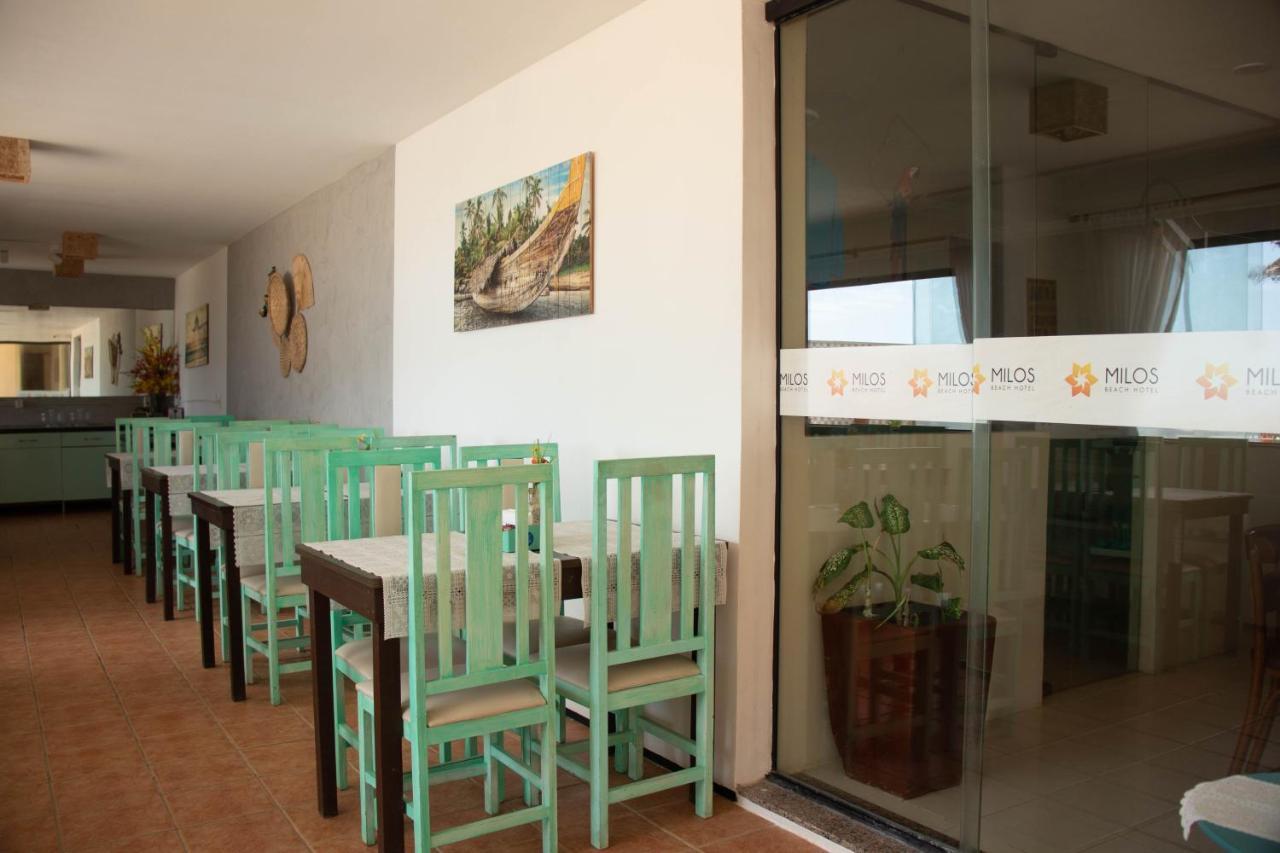 Milos Beach Hotel Акірас Екстер'єр фото